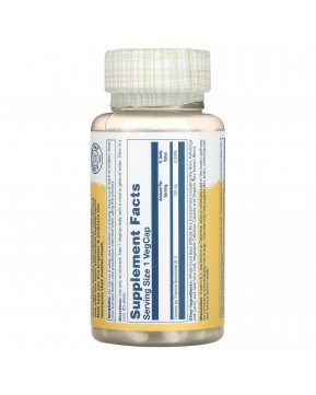 Solaray, витамин В1, 100 мг, 100 капсул VegCaps